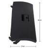 OCPTY Auto Black Door Lid Glove Box Cover for VW