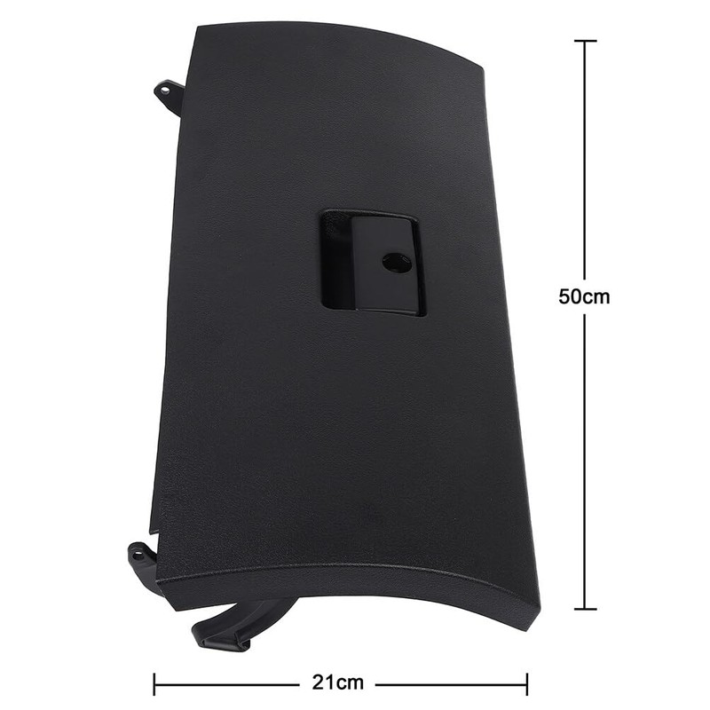OCPTY Auto Black Door Lid Glove Box Cover for VW
