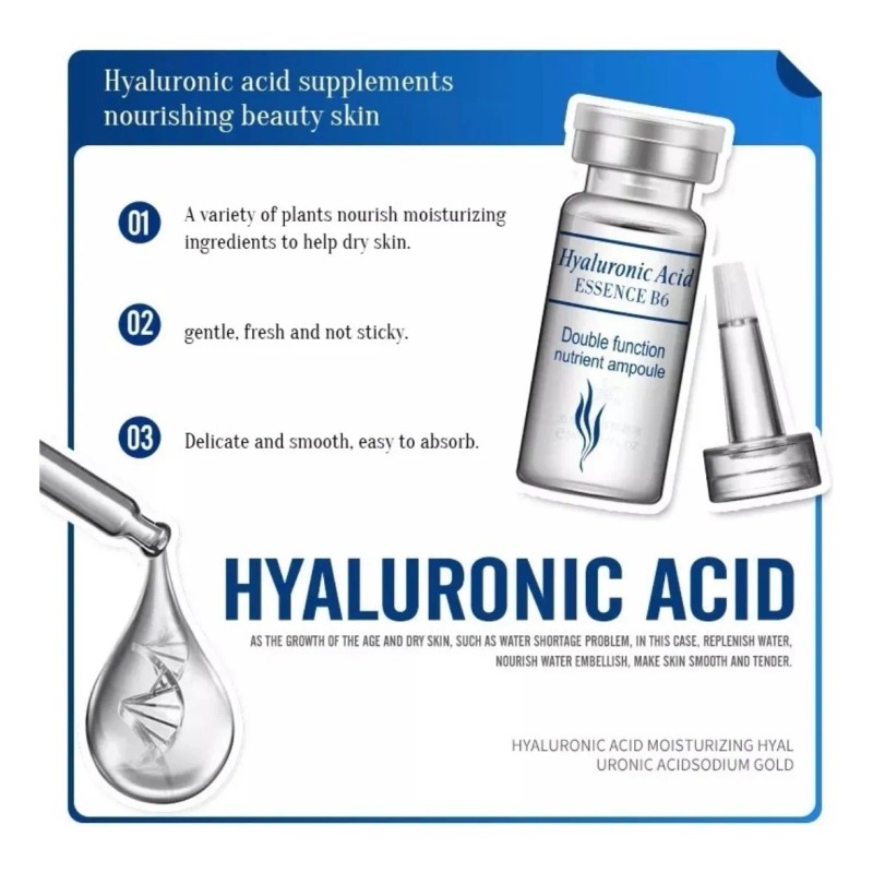 Serum Ácido Hialurónico Alto Bajo Peso Molecular P Dermapen Todo