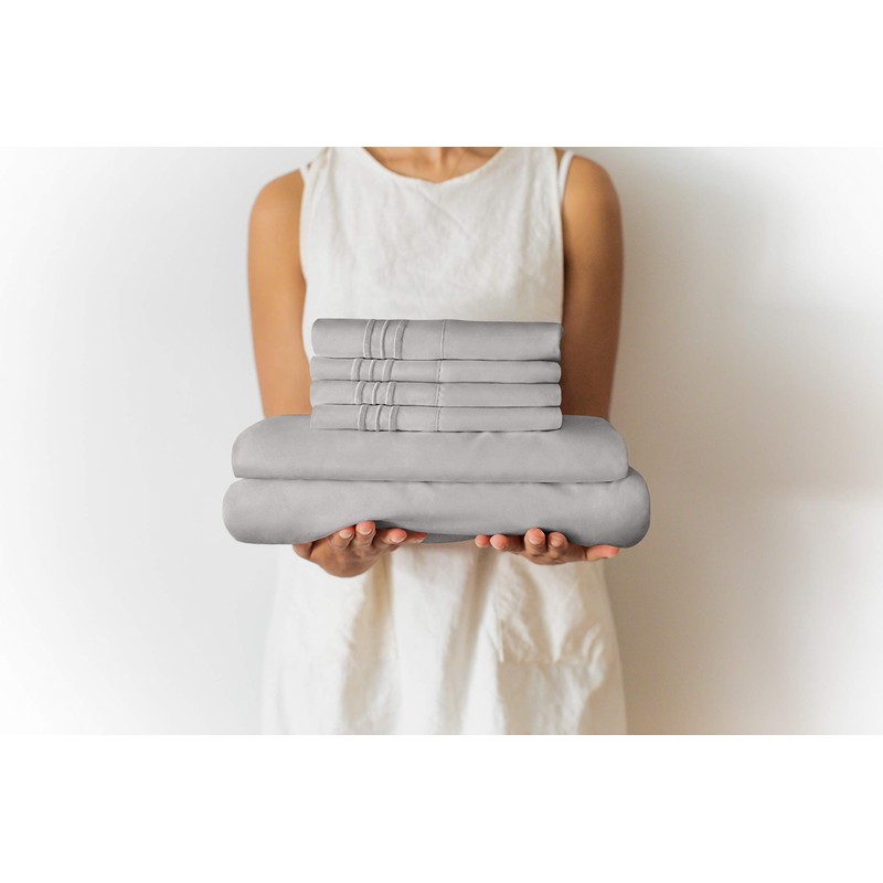 Twin Size Sheet Set - 4 Piece Set - Hotel