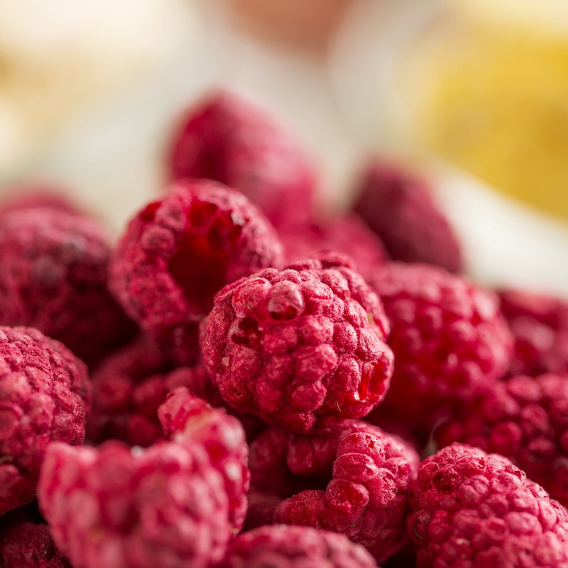 Augason Farms Freeze Dried Whole Raspberries #10 Can, 8 oz