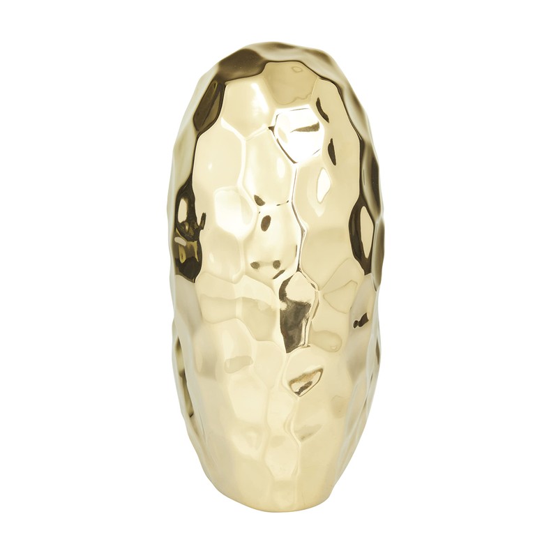 Deco 79 Porcelain Heart Sculpture, 8" x 3" x 8",