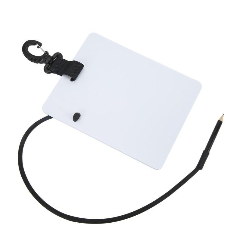 Underwater Writing Slate Diving Wordpad Gear Board Diving Writing Board