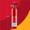 First Alert Fire Extinguisher for Home, Standard Rechargeable Compliance Unit,