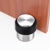 Round Solid Door Stop 30 x 40mm Satin Stainless Steel