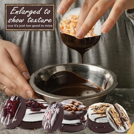 Pastry Perks 12 Gourmet Chocolate-Covered Cookies, Valentine’s Day Gift Basket – Delicious Treats for Him, Her, and Grandma – Holiday Food Delivery Gift Ideas