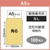 Maruai PK-168 A5 Rectangular No. 6 Kraft Envelopes, Brown Envelopes,