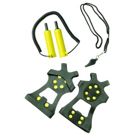 Frabill Ice Safety Kit, Black and Yellow