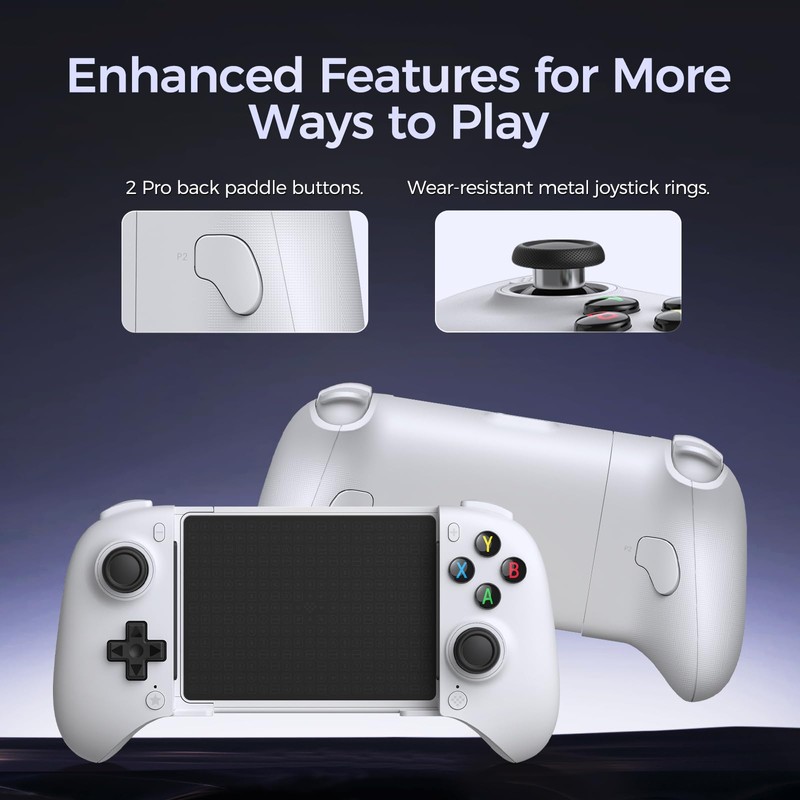 AKNES 8BitDo Ultimate Bluetooth Mobile Gaming Controller for Android, Hall