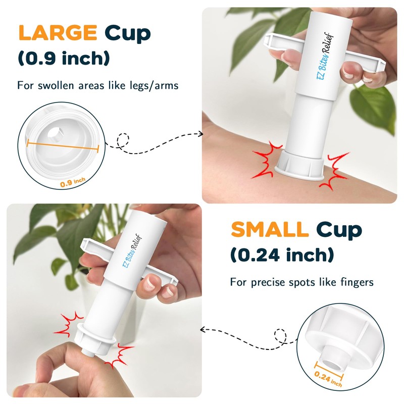 YARKOR Bug Bite Suction Tool, Natural Itch Relief & Swelling