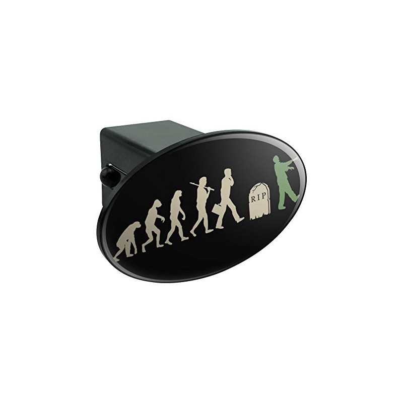 GRAPHICS & MORE Zombielution Evolution Oval Tow Trailer Hitch Cover
