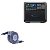 BoxWave Cable Compatible with BLUETTI AC200MAX - miniSync - USB-A