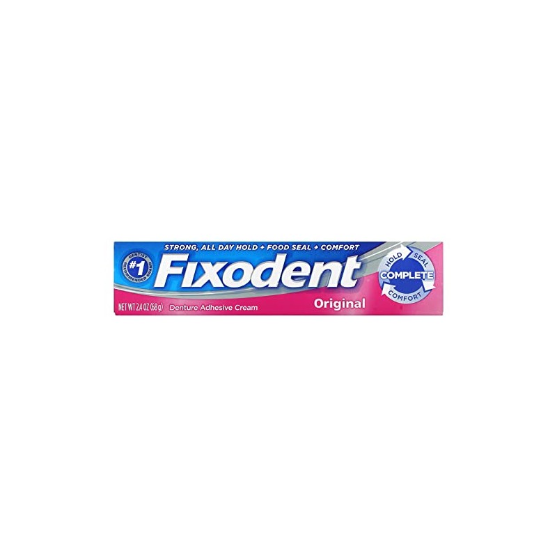 Fixodent Fixodent Complete Original Denture Adhesive Cream, 2.4 oz, 2.4