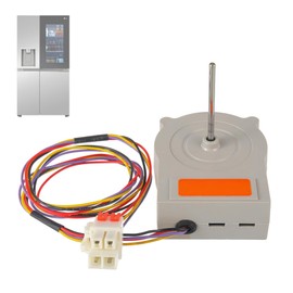 EAU63923603 Refrigerator Evaporator Fan Motor Assembly Compatible with LG and Ken-More Refrigerators Replaces AP6317197 EAU65058305 PS12383671 EAP12383671 EAU63923606 - DC 12V/1.0 A