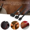 3pcs Leather Prong Punch Tool Set, 2/4/6 Carbon Steel Prong