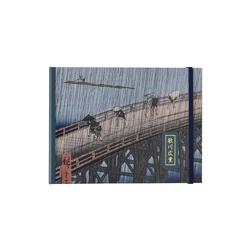 Nakabayashi A-CK401-4 Ukiyo-e Album, Pocket Album for Cheki, Hiroshige