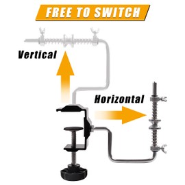 Fishing Line Spooler Portable Fishing Line Winder Spooler Adjustable Stable Spooler Machine Spinning Reel Spool Spooling Station System Fishing Accessories