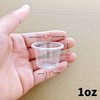 Cynohesta Bulk Mini Plastic Shot Glasses Disposable Small Cups，Clear Communion