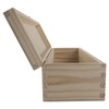 Oblong Wooden Box Lid & Clasp | 29.5 x 10