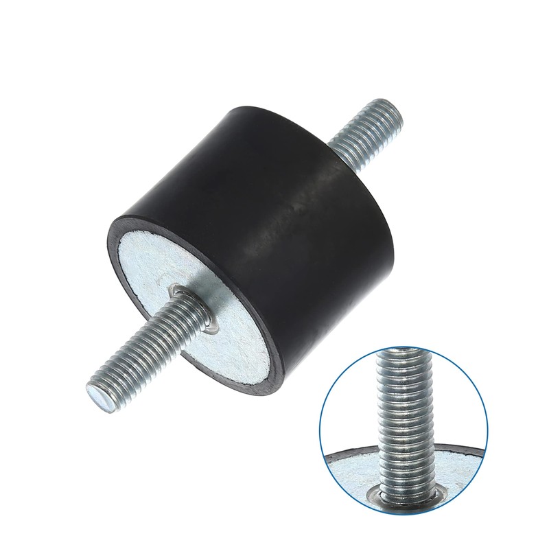 A ABSOPRO 4 pieces M8 anti-vibration rubber insulator holder 40