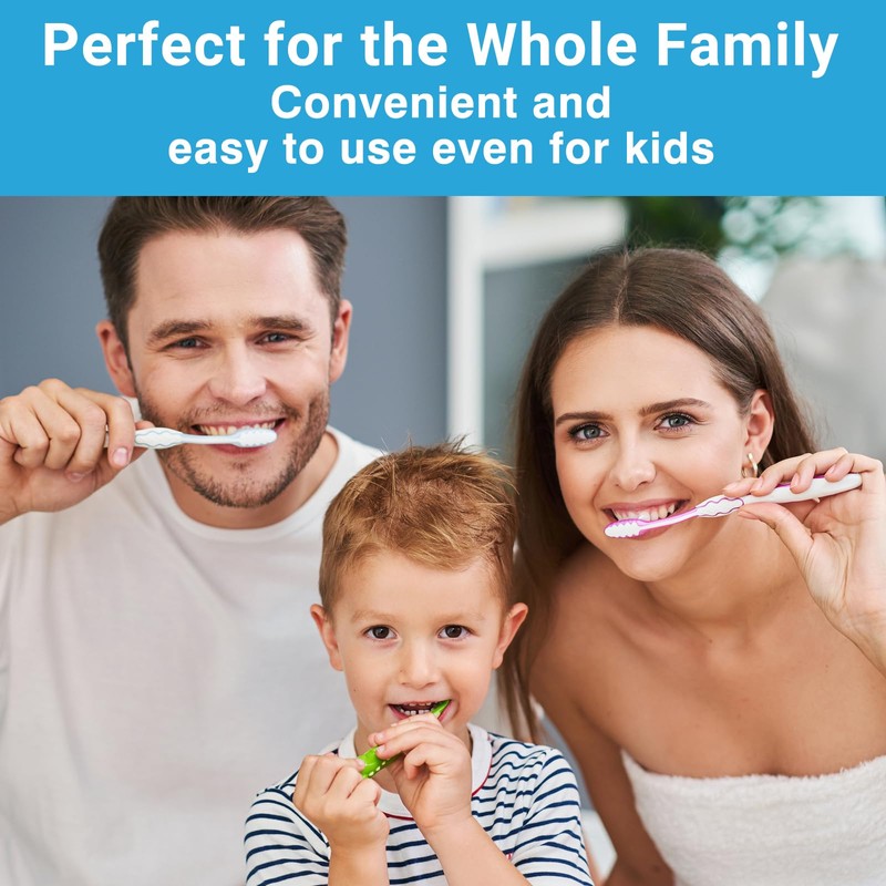 Self-Closing XXL Toothpaste Caps 3-Pack White, Sensodyne Pronamel Compatible by