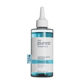 The Purest Solutions, Clarifying Facial Toner, Prebiotic Moisturiser, Fruit Acid, Skin Regenerator, Acne Lesion Reducer, Facial Toner Blemished Skin, Vegan, Glycolic Acid, 200 ml