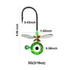 FANGBLUE Jig Head Hook 5g (3/16oz) Fishing Jigging Stainless Steel