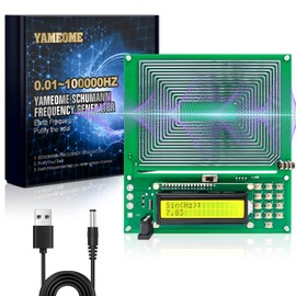 Adjustable Schumann Resonance Generator, Healing Frequency Device, 7.83Hz Frequency Generator, Rife Machine, Ultra-Low Frequency Pulse Generator