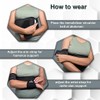 Black Elastic Strap Shoulder Support for Clavicle Collar Bone Dislocation