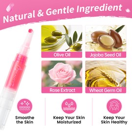 Beauty7 Precision Wax Pen Natural Vegan Heatless Formula, Removes Facial Hair, Includes 5g Waxing, 20 Reusable Cotton Strips, 15 After Wipes