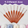 Ruidi Wooden Handle Handle Crochet Hook(9pcs)