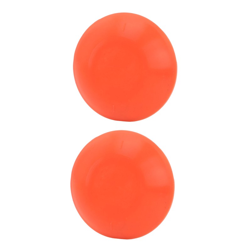 2Pcs Golf Force Pads Orange Rubber Reusable Skill Improvement Enhanced