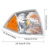 labwork Front Side Marker Turn Signal Light Replacement for Compass