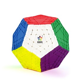 Gobus Yuxin Huanglong Yellow Dragen 5x5 Dodecahedron Cube Stickerless 5x5 Megaminx Gigaminx 5x5x12 megaminx Cube 12 Surface