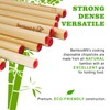 BambooMN Premium 5.9" - Mini Bamboo Chopsticks, Pocket Sized, Smaller