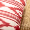 TRESMESTRES Sofa Cushion Covers - Mediterranean Design, Vibrant Colours, Ikat