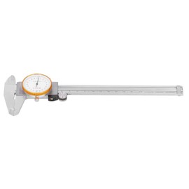 Dial Caliper Vernier Manual Measuring Gauge 0.02mm Accuracy 0150mm