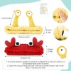 2 Pcs Face Wash Headband Facial Makeup Head Band Snail