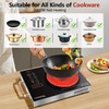 Single Burner Electric Cooktop 110V, Nefaracy Portable Electrical Stove 1800W