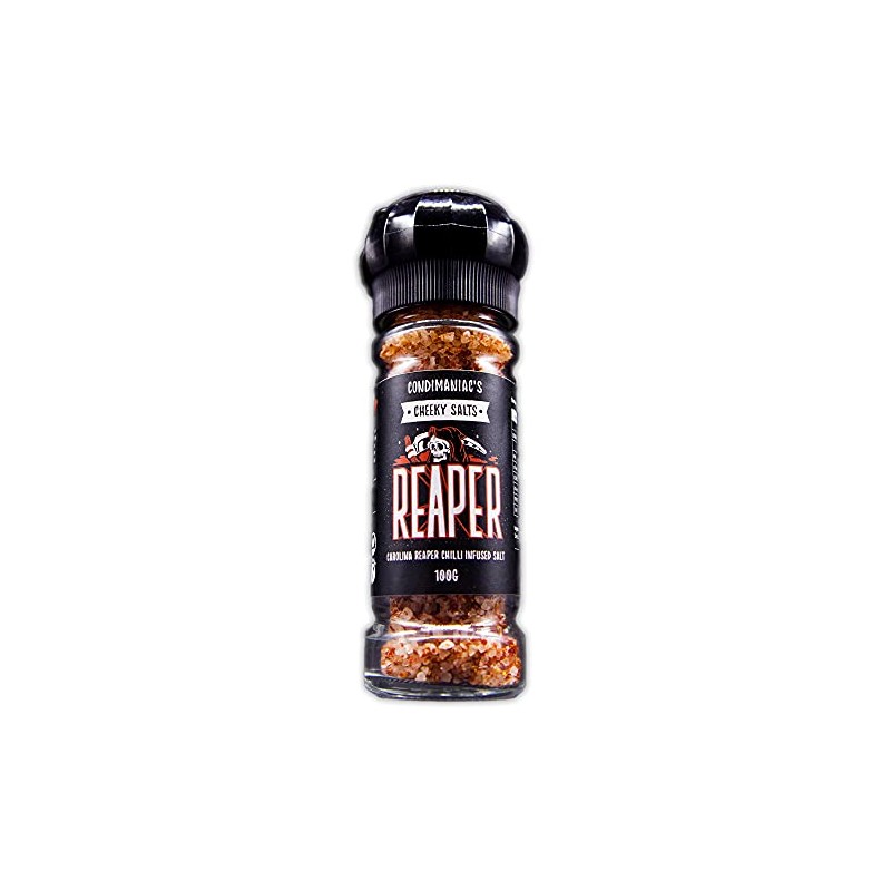 Cheeky Salts Carolina Reaper Chilli Pepper Infused Salt (100g)