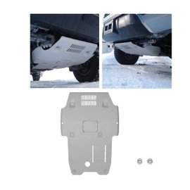 KUAFU Front Skid Plate Compatible with 2016-2023 Toyota Tacoma Off-Road TRD PRO Sport SR5 Replacement for PTR60-35190 PTR60-35160 Protection Aluminum
