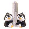 Set of 2 Cute Hug Penguins Bookends Decorative, Unique Bookends