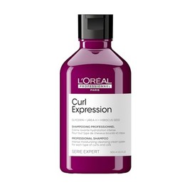 L'Oréal Professionnel Hair Shampoo for Wavy and Curly Hair, Expert Series, Curl Expression Intense Moisturising Cleansing Cream