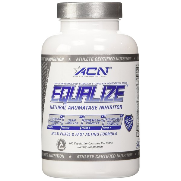 Athlete Certified Nutrition Equalize Natural Aromatase Inhibitor, 100 Count