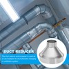 PATIKIL 8 Inch to 3 Inch Round Duct Reducer Increaser