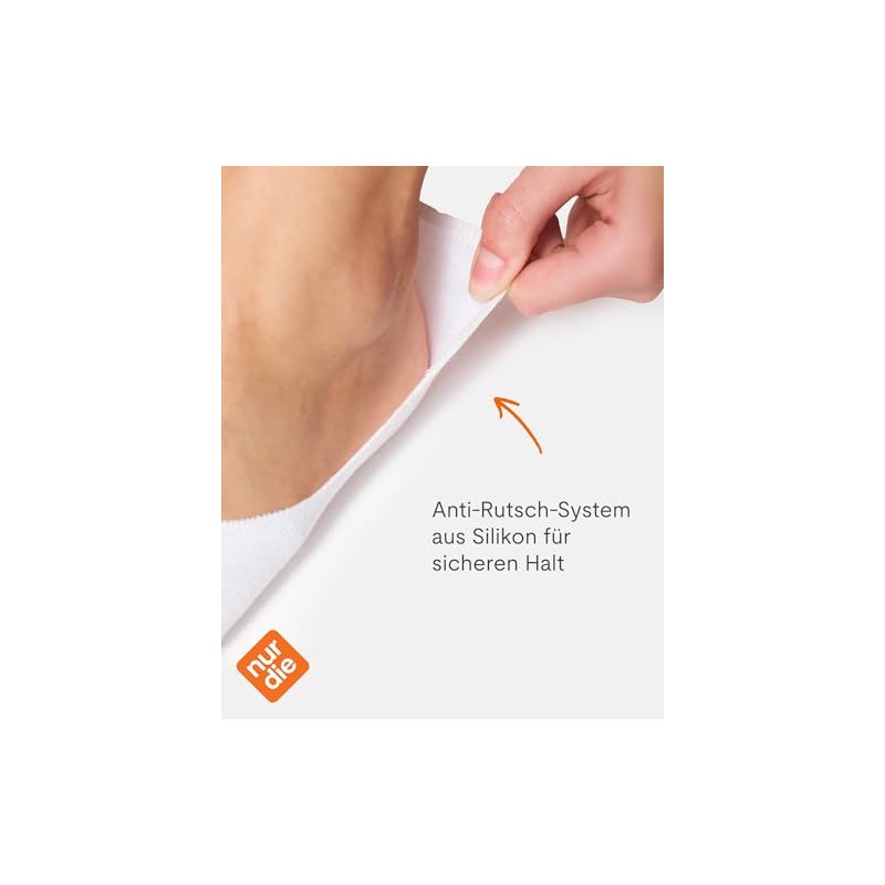 Nur Die Bamboo Socks Pack of 2 Women's Barely Visible