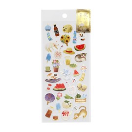 Summer Iro Japanese Style Sticker [Variety] Sticker Japanese Style Summer Decoration Cute ST-532s