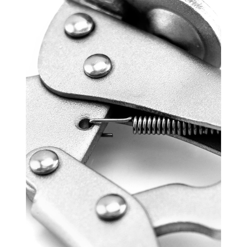 QWORK 9inch Drill Press Locking Clamp, 2 Pack, Fix Clamp,