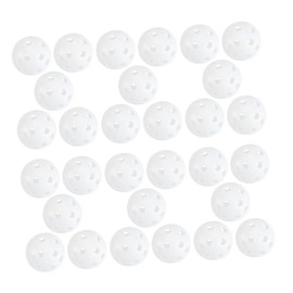 Kisangel Golf Swing Trainer Balls 30pcs Plastic Practice Balls Hollow-Out Training for Golf Practice Sturdy and Lightweight