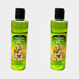 2PACK- SANTA MUERTE VEN DINERO Agua Espiritual Limpias Baños Riegos 16 oz